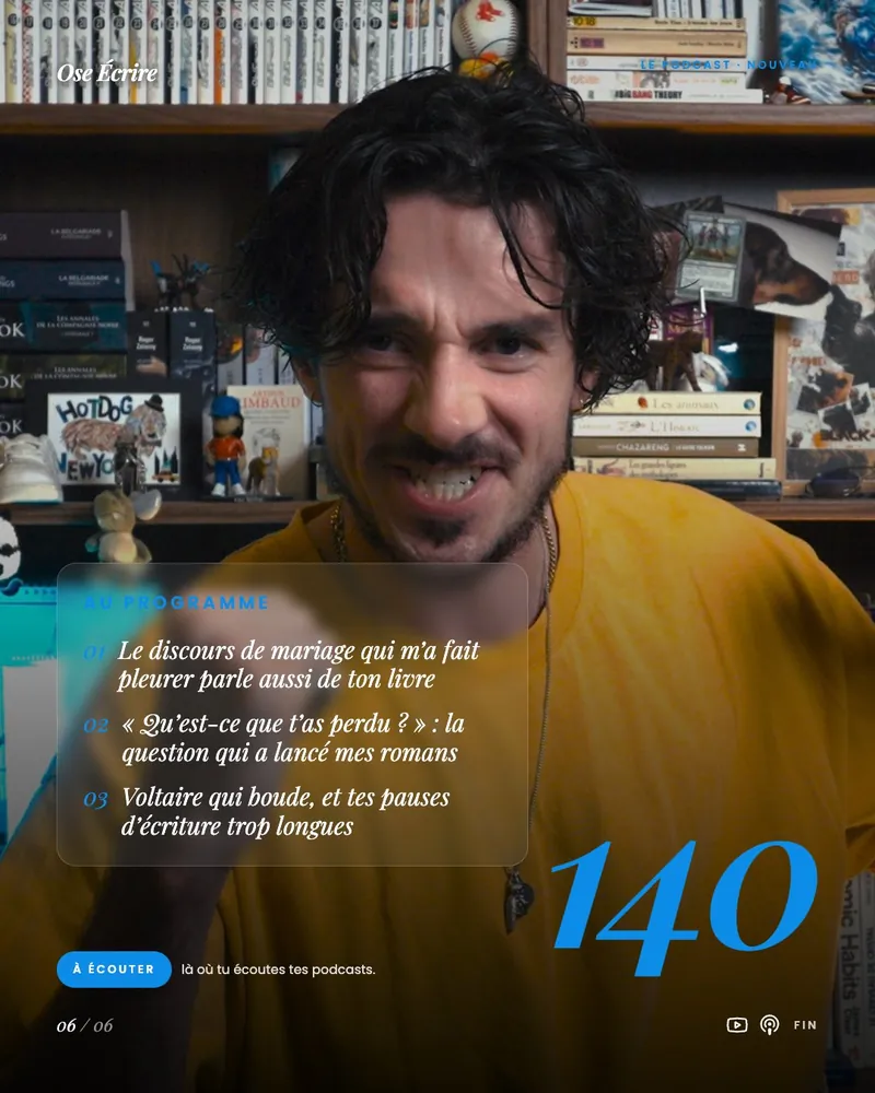 Au programme de l'épisode 140
