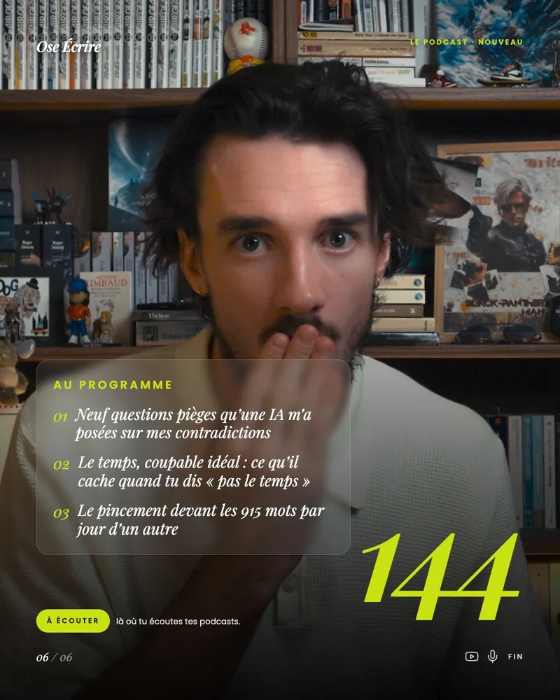 Au programme de l'épisode 144
