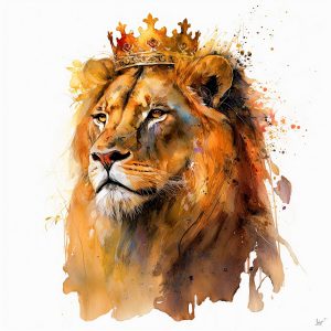 Limited Art Print – Lion – Ybelion