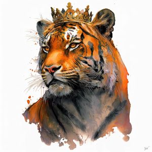 Limited Art Print - Tiger - Ybelion